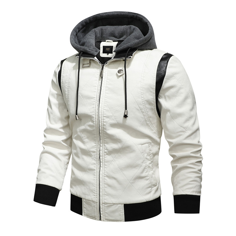 Herbst Winter Bomber Leder Jac – Mens Fashion Bomber Jacket Bewertung und Preis