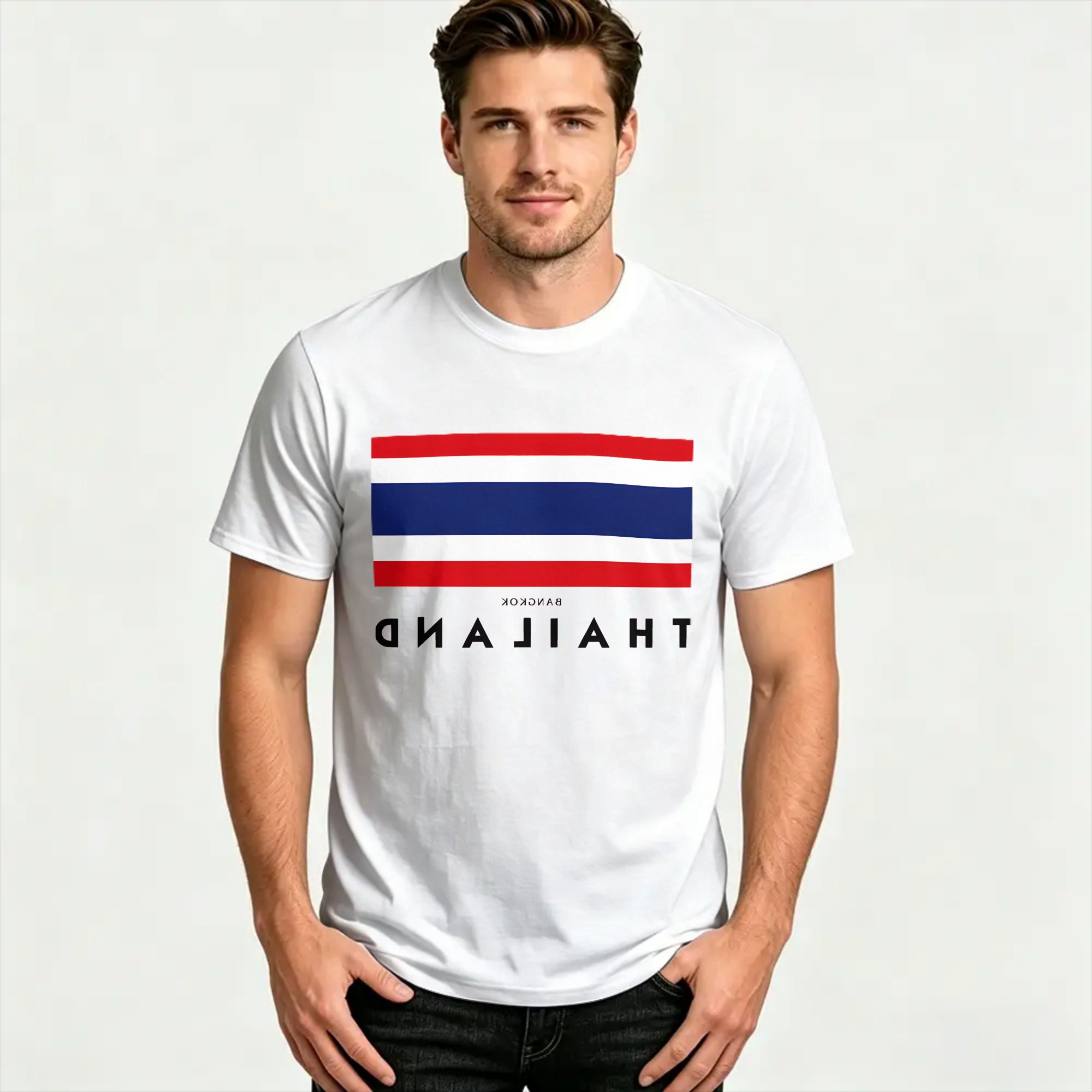 Streetwear T-Shirt Sommer Bang – Mens Fashion Bangkok Bewertung und Preis