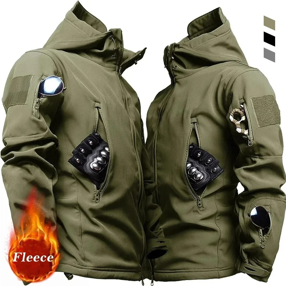 Lässige Militär-Outdoor-Utilit – Mens Fashion Bomber Jacket Bewertung und Preis