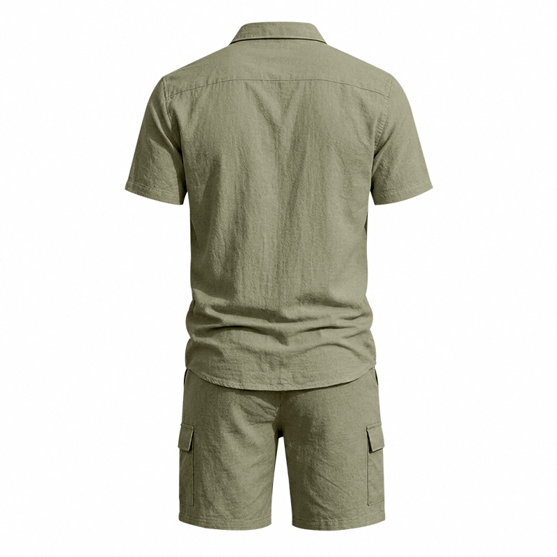 Herren Sommer Amerikanisches L – Linen Shirt Summer Bewertung und Preis