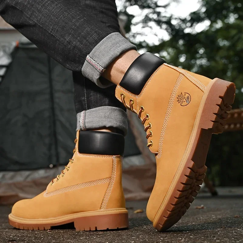 Stiefel Männer High Top Stiefe – Men'S Fashion Loafers Bewertung und Preis