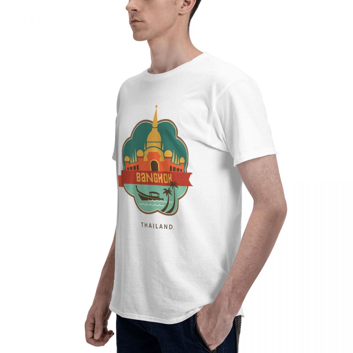 100% Baumwolle Thailand Bangko – Mens Fashion Bangkok Bewertung und Preis