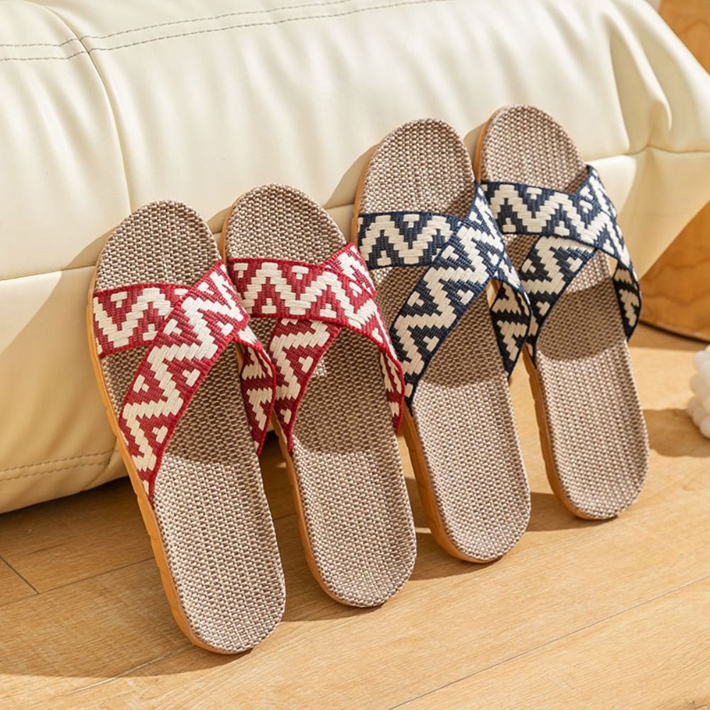 Modische Ethnische Leinen-Kreu – Mens Fashion Sandals Bewertung und Preis